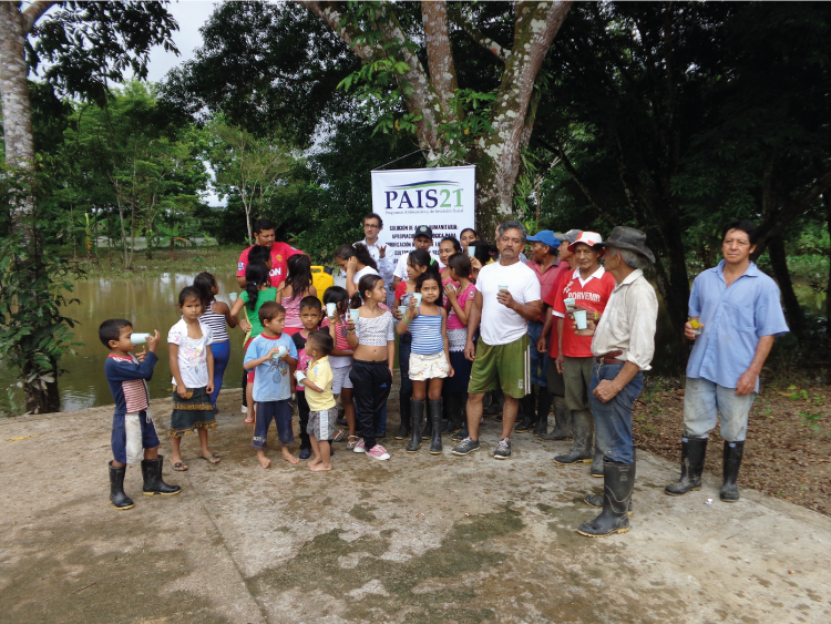 Solución de ayuda humanitaria: apropiación tecnológica para purificación de agua de los aljibes y cultura del agua